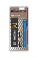 Maglite Pro 2 Blue Led Flashlight W/ Holster