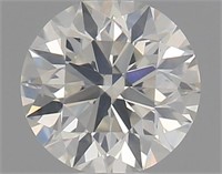 Gia Certified Round Cut .32ct Si2 Diamond