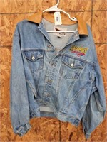 PROELITE STEELERS JEAN JACKET SZ M