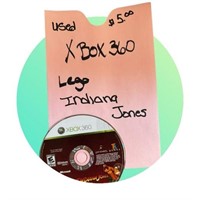 Used X Box 360 Lego Indiana Jones