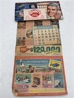 1964 DAWS  Drug Store calendar