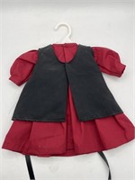 Amish baby dress with bonnet