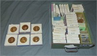 Estate Lot of Medallions and Coins.