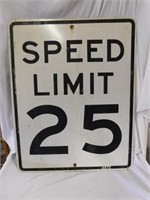 Speed Limit 25 mph, 24" x 30"