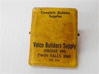 Volco Builders Supply adv. clip