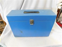 1 file box and roll of paintable wallpaper