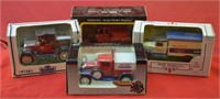 (1) Model Truck & (3) Collector Banks