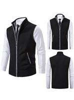 $40(4XL) Men's Fleece Vest Work Daily Leisure