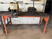 Steel Workbench w/ Coll Crimp Machine