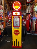 7.5ft Tall Tokheim Shell Gas Pump Display