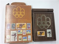 1976 Olympic Stamp Souvenir Case