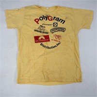 Vintage Polygram Records Distro T Shirt Casablanca