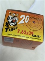 7.62 x 39mm 124 Grain 20 cartridges