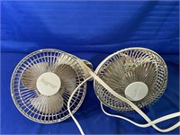 2 Air King Clip On Fans