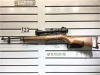 RUGER MOD 10/22 22CAL RIFLE #233-71702 W/SCOPE