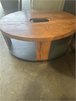 Oval coffee table