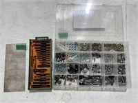 40pc Tap And Die Set With Screws And Case