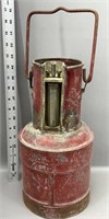 Rare antique 1 gallon gas measuring tester