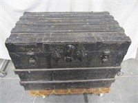 Wooden Steamer Trunk