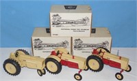 Set of 3 1/16 Cockshutt Tractors