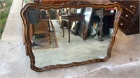 Mid Century Plastic Molded Mirror