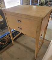 Sewing Machine in Cabinet