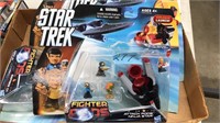 HASBROS STAR TREK COLLECTION FIGHTER PODS (4)