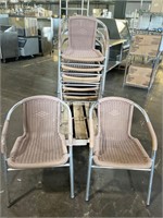 Pallet of Patio Chairs X8