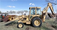 Ford 555 Tractor with Loader and Backhoe