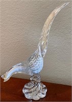 F - MURANO GLASS PHEASANT (AS IS) (A2)