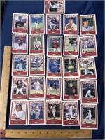 Set 1-27 Rookie baseball card lot Andruw Jones