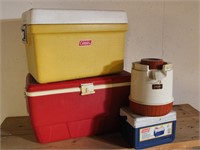 Group of Coolers