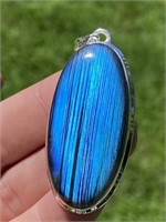 Rock, Crystal, Natural, Jewelry, Pendant, Sterling