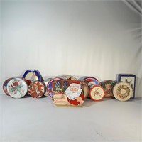Christmas Tin Collectible Containers