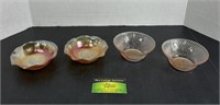 Carnival Glass & Pink Glass Dishware