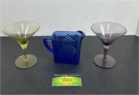 Cobalt Blue & More Colored Glassware