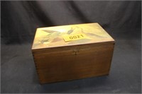 Dovetailed Vintage Wood Refrigerator Box