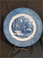 1 pc Currier & Ives 11" Plate