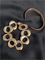 Bronze Milor and Copper Bracelets