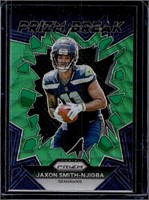 Jaxon Smith-Njigba Green Wave Prizm Break Rookie