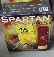 Spartan ammunition 12 ga 00    buck shot