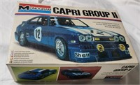 Capri Group II model.  Complete model kit.