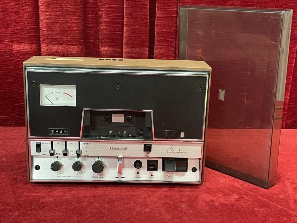 Advent 201 Stereo Cassette Recording System -Works