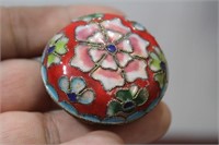 A Chinese Cloisonne Trinket Box