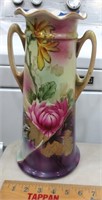 Hand painted Royal Nippon vase, nice