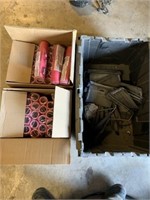 BOXES OF ROLLER BRUSHES & ROLLERS W/ HANDLE