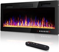 Ultra-Thin Electric Fireplace