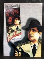 Casablanca metal sign