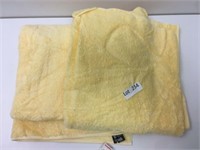 New Yellow Towel Lot of 3