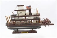 The Mississippi Steamboat Ship Model